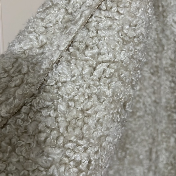 Talbots Faux Suede Sherpa Vest - Picture 4 of 8